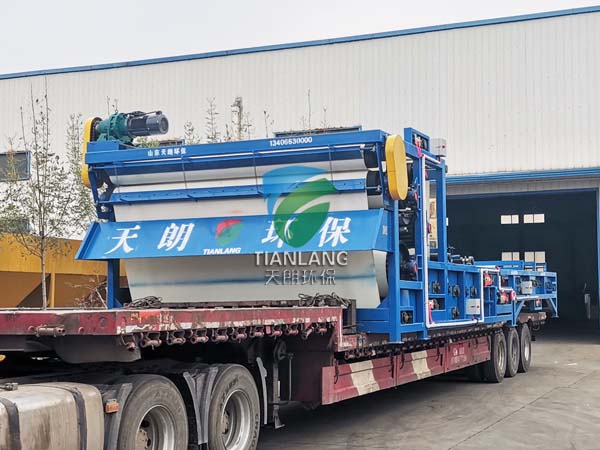 帶式壓濾機結(jié)構(gòu)及產(chǎn)品分析